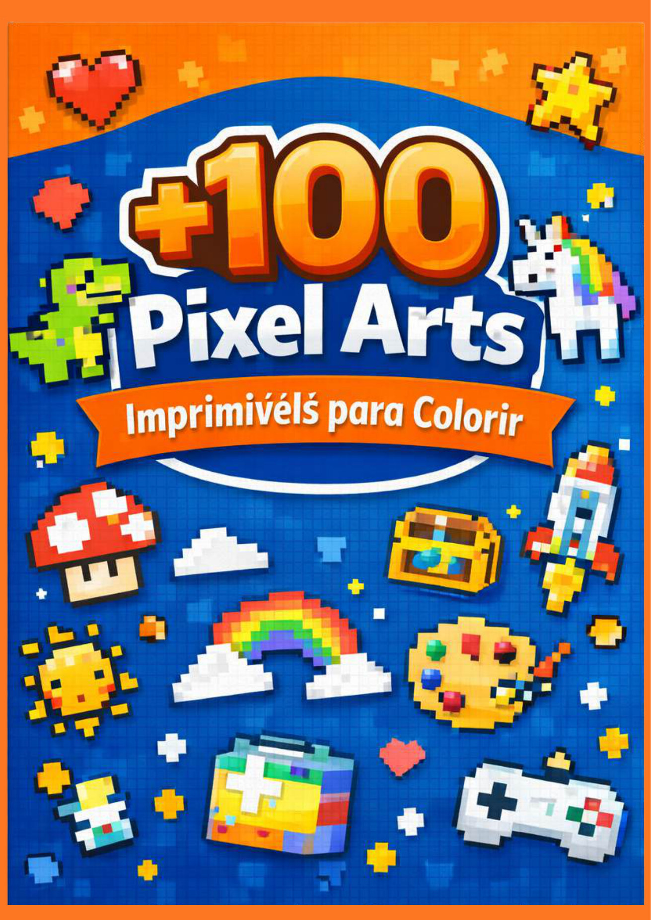 Pixel Arts para colorir